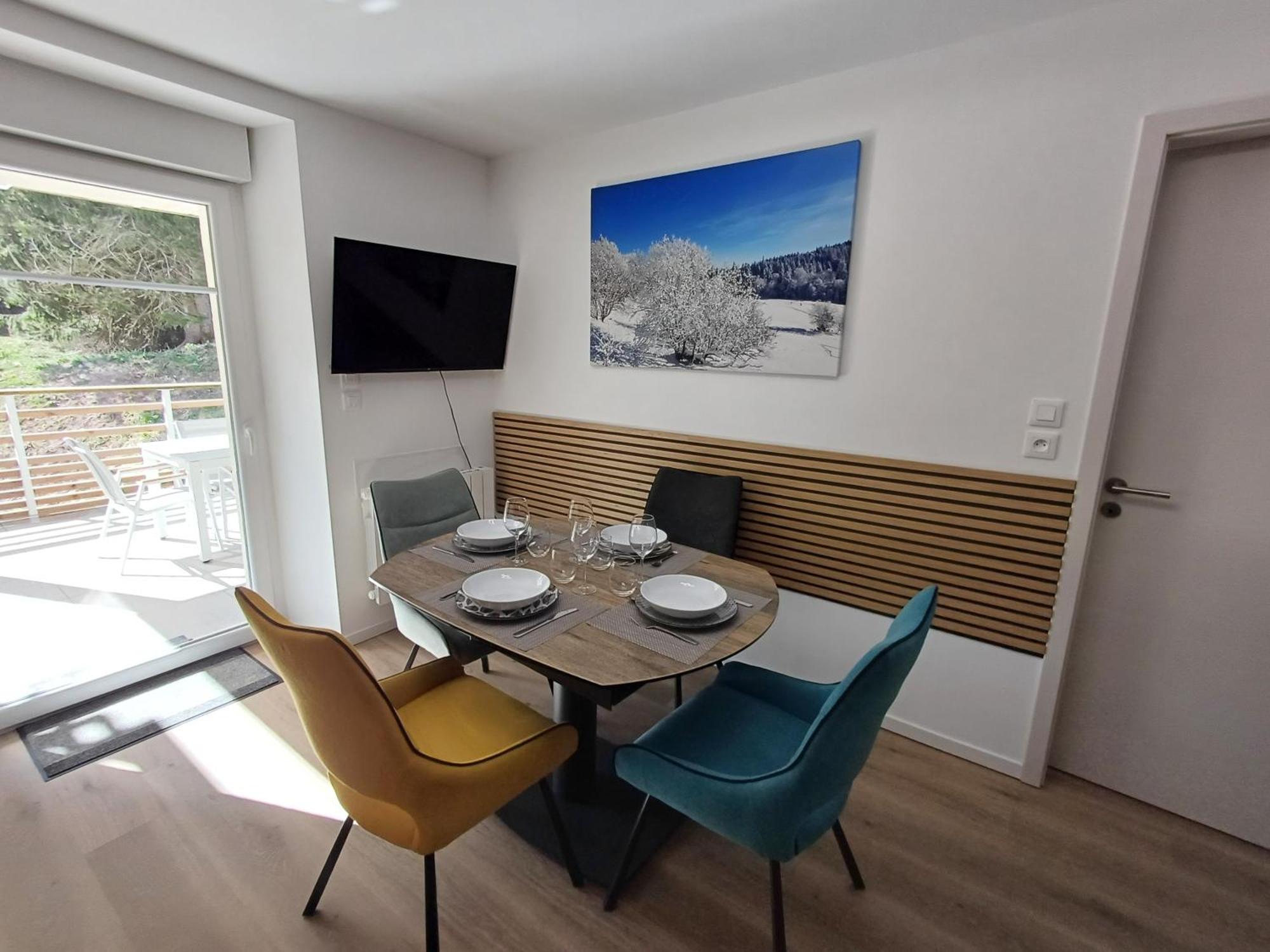 Agreable 3 Pieces Au Lac Blanc Orbey Eksteriør billede